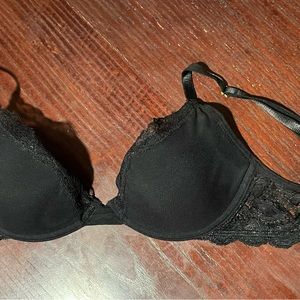 Pepper Laidback Lace Bra - Black - 32B